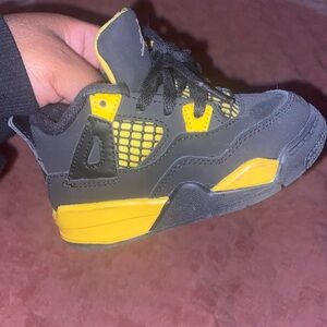 Black & Yellow Size 7c Jordan’s